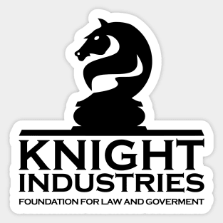 The Knight Industries Foundation Sticker